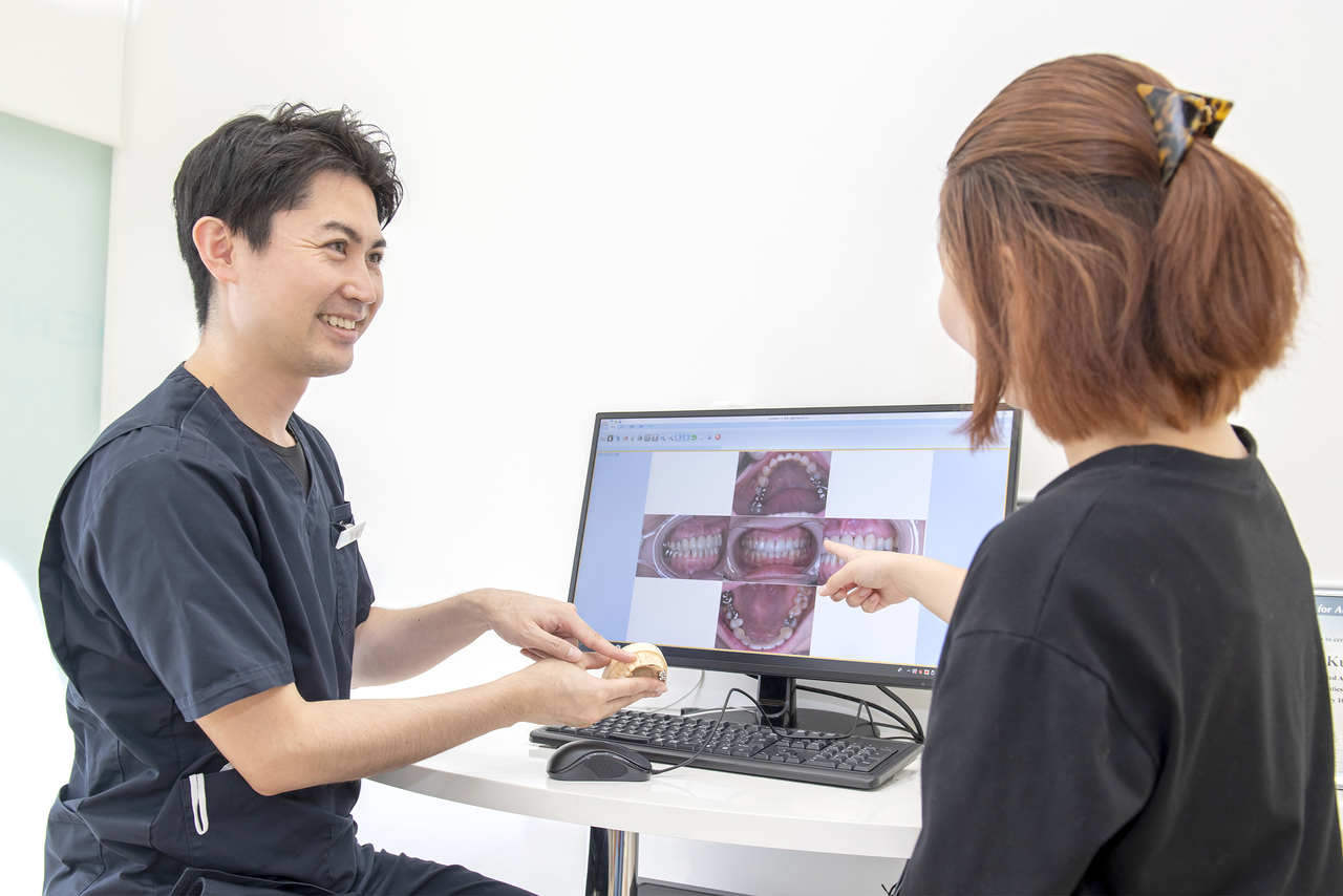 市川市行徳駅前の部分矯正