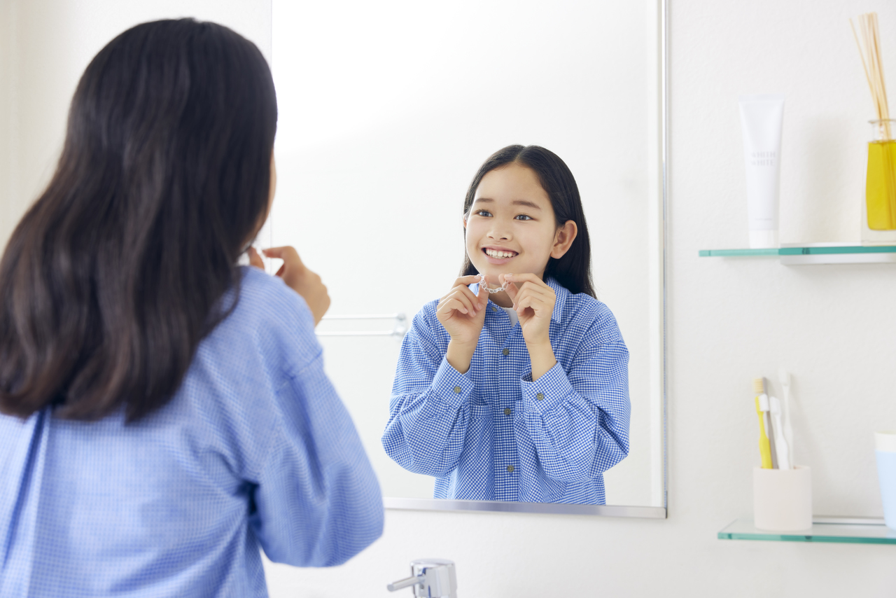 市川市行徳駅前のインビザラインファースト（子供のマウスピース矯正）